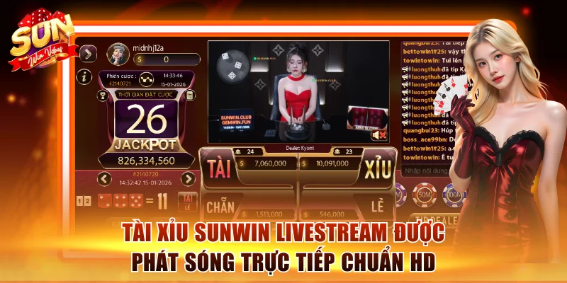 Tài Xỉu Sunwin - Thiên Đường Giải Trí Tỷ Đô Số 1 Châu Á 2 Tài xỉu Sunwin Livestream được phát sóng trực tiếp chuẩn HD