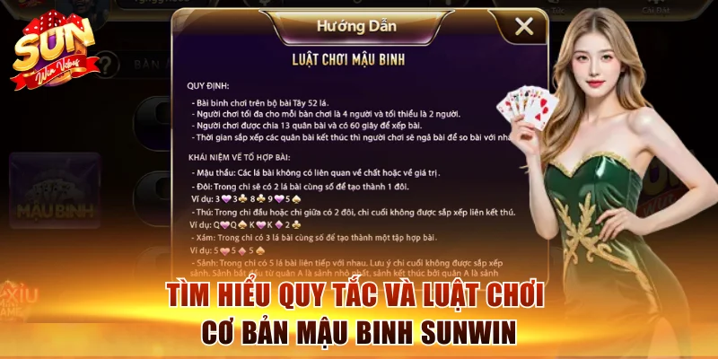 Mậu Binh Sunwin | Luật Chơi Chi Tiết, Săn Thưởng x100 2 Tìm hiểu quy tắc và luật chơi cơ bản Mậu Binh Sunwin